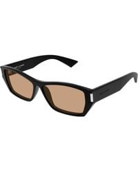Saint Laurent - Sl 928 005 Sunglasses Acetate Squared - Lyst