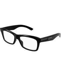 Balenciaga - Bb0427O 001 Optical Frames Acetate Transparent Squared - Lyst
