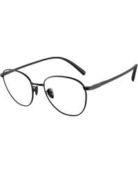 Giorgio Armani - Ar5134 3001 Optical Frames Steel Transparent Pantos Normal - Lyst