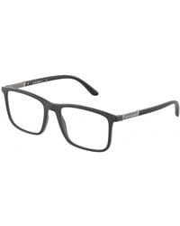Emporio Armani - Ea3181 5437 Optical Frames Plastic Squared - Lyst