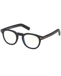 Tom Ford - Ft5629-B 002 Optical Frames Acetate Round Normal - Lyst