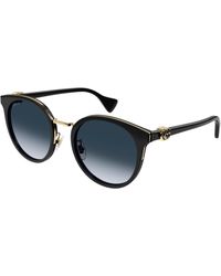 Gucci - Gg1181Sk 001 Sunglasses Acetate Cat Eye Normal Shaded - Lyst
