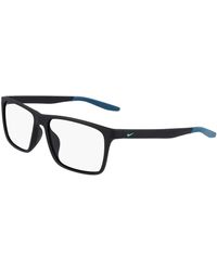 Nike - 7116 034 Optical Frames Plastic Squared Photochromatic - Lyst