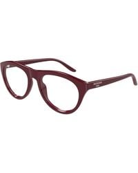 Balenciaga - Bb0533O 004 Montature Da Vista Acetato Trasparente Pilot - Lyst