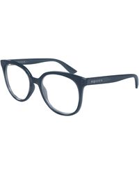 McQueen - Am0540O 003 Optical Frames Acetate Transparent Cat Eye - Lyst
