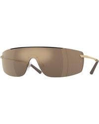 Oliver Peoples - Ov1344S R-5 50355A Sunglasses Metal Geometric Normal - Lyst