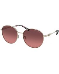 Michael Kors - Mk1119 Alpine 101420 Sunglasses Metal Round Nuanced - Lyst