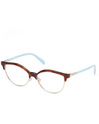 PUCCI - Ep5259 053 Optical Frames Acetate Round Normal - Lyst