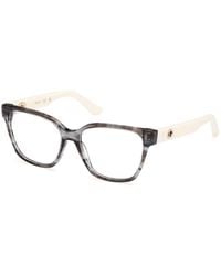 Guess - Gu50381 20 Optical Frames Acetate Squared Normal - Lyst
