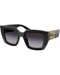 Miu Miu - Mu B05S 16K90A Sunglasses Acetate Squared Normal Shaded - Lyst