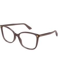 Gucci - Gg0026O 019 Optical Frames Acetate Transparent Cat Eye - Lyst