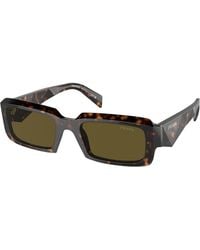 Prada - Pr 27Zs 19J09Z Sunglasses Acetate Geometric Normal - Lyst