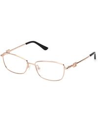 Guess - Gu2975 028 Optical Frames Metal Squared Normal - Lyst