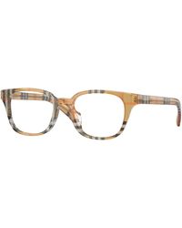 Burberry - Be2462D 4163 Optical Frames Acetate Transparent Squared Normal - Lyst