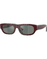 DIESEL - Dl2022U 20726V Sunglasses Acetate Squared Normal - Lyst