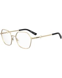 Moschino - Mol650 000 Optical Frames Metal Round Normal - Lyst