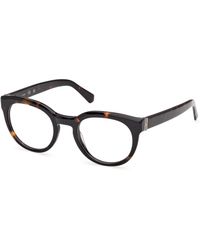Guess - Gu50366 052 Optical Frames Acetate Round Normal - Lyst