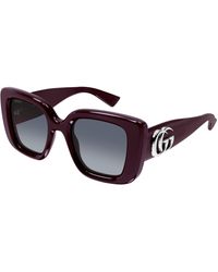 Gucci - Gg1975S 004 Sunglasses Injected Butterfly - Lyst