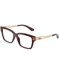 Dolce & Gabbana - Dg5117 3091 Optical Frames Injected Transparent Squared Normal - Lyst