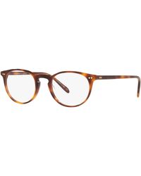 Oliver Peoples - Ov5004 Riley-R 1007 Optical Frames Acetate Transparent Pantos Normal - Lyst