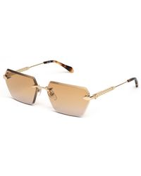 Just Cavalli - Sjc110 300Y Sunglasses Metal Squared Normal Nuanced - Lyst