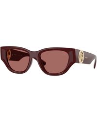 Burberry - Be4467U 411969 Sunglasses Injected Cat Eye Normal - Lyst