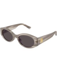 Balenciaga - Bb0477Sa 003 Sunglasses Acetate Round - Lyst