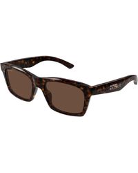 Balenciaga - Bb0423S 002 Sunglasses Acetate Squared - Lyst