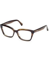 Max Mara - Mm5232 061 Optical Frames Acetate Cat Eye Normal - Lyst