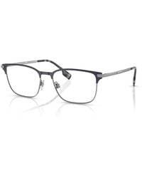 Burberry - Be1372 Malcolm 1003 Optical Frames Metal Geometric - Lyst
