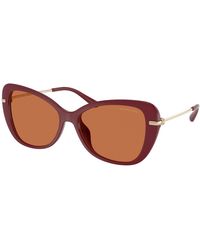 Michael Kors - Mk2230U Saint Croix 400473 Sunglasses Injected Butterfly Normal - Lyst