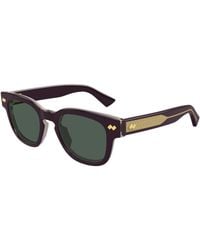 Bottega Veneta - Bv1441S 004 Sunglasses Acetate Round - Lyst