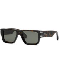 Philipp Plein - Spp229 Plein Eagle 722 Sunglasses Acetate Geometric Normal - Lyst