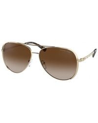 Michael Kors - Mk1101B Chelsea Bright 101413 Sunglasses Metal Pilot Normal Shaded - Lyst