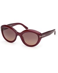 Tom Ford - Ft1316 Stacy-02 81Z Sunglasses Acetate Cat Eye Normal - Lyst