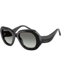 Giorgio Armani - Ar8248 500111 Sunglasses Acetate Squared Normal Shaded - Lyst