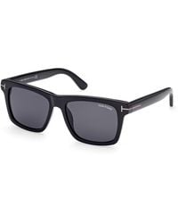 Tom Ford - Ft0906-N Buckley-02 01A Sunglasses Acetate Squared Normal - Lyst