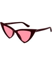 McQueen - Am0518S 004 Sunglasses Acetate Cat Eye - Lyst
