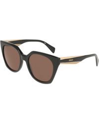 Liu Jo - Lj813S 001 Sunglasses Acetate Squared Normal - Lyst