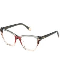 Furla - Vfu868V 0G49 Optical Frames Acetate Geometric - Lyst