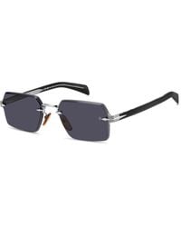 David Beckham - Db 7109/S 85K/Ir Sunglasses Metal Geometric - Lyst
