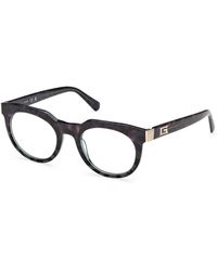 Guess - Gu50241 098 Optical Frames Acetate Round Normal - Lyst