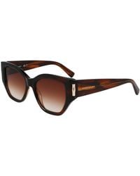 Longchamp - Lo764S 211 Sunglasses Acetate Butterfly Normal - Lyst