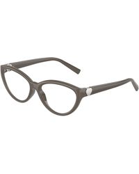 Tiffany & Co. - Tf2287U 8401 Optical Frames Injected Transparent Cat Eye Normal - Lyst
