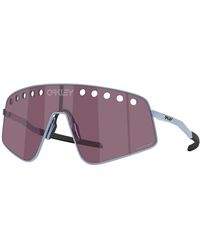 Oakley - Oo6025 Sutro Ti Sweep 602504 Sunglasses Titanium Squared Normal - Lyst