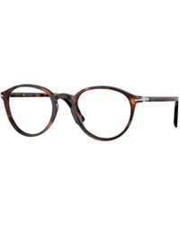 Persol - Po3218V 24 Optical Frames Acetate Transparent Pantos Normal - Lyst