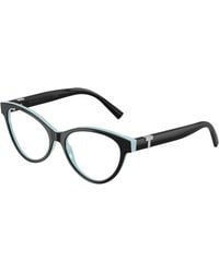 Tiffany & Co. - Tf2302B 8055 Optical Frames Acetate Transparent Cat Eye Normal - Lyst