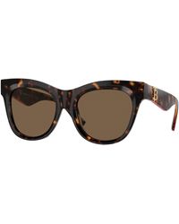 Burberry - Be4418 300273 Sunglasses Acetate Squared Normal - Lyst