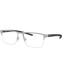 FERRARI SCUDERIA - Fz7001 107 Optical Frames Metal Pillow Normal - Lyst