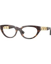 Versace - Ve3383 108 Optical Frames Acetate Cat Eye Normal - Lyst